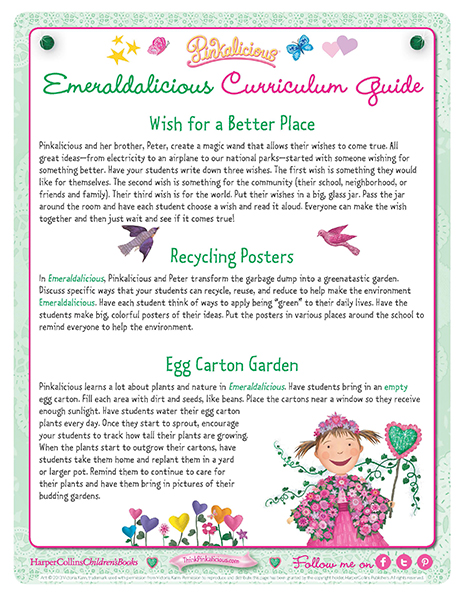 Emeraldalicious Curriculum Guide