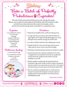 Perfectly Pinkalicious Cupcake Recipe