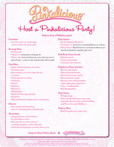 Host a Pinkalicious Party