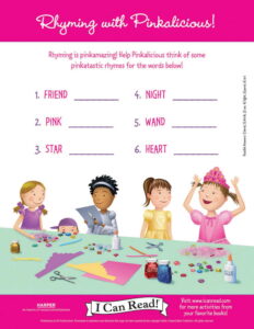 Rhyming with Pinkalicious