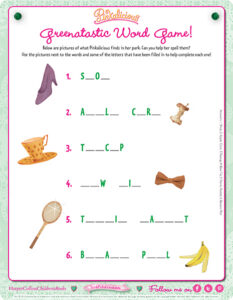 Greenatastic Word Game